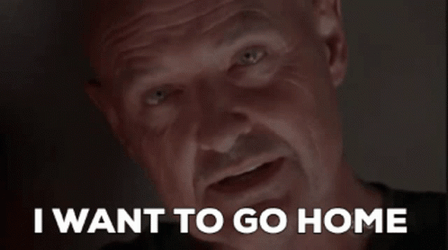 I Want To Go Home Back It Up Terry GIF