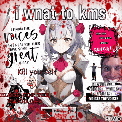 I Want To KMS Poster GIF