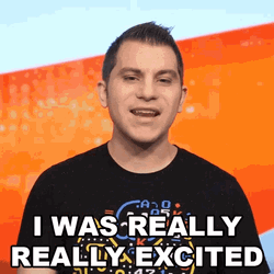 I Was Really Excited GIF