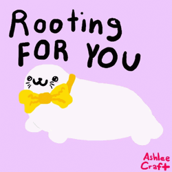 I Was Rooting For You Animated Heart Frame GIF