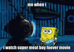 I Watch Super Meat Boy Movie