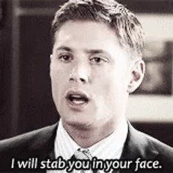 I Will Stab That GIF