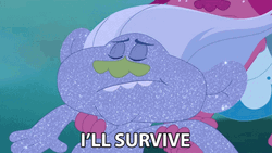 I Will Survive Trolls Diamond GIF