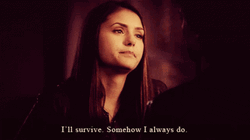 I Will Survive Vampire Diaries Elena Gilbert GIF