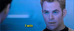 I Win Actor Chris Pine GIF
