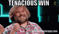 I Win Black Jack Fist Pump GIF