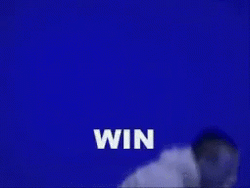 I Win Excited  Punching Celebration GIF