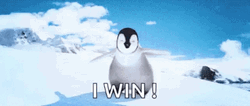 I Win Mumble Elated Dance Happy Feet GIF