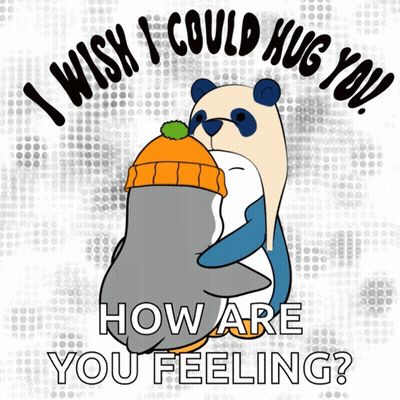 I Wish I Could Hug You How Are You Feeling Poster GIF