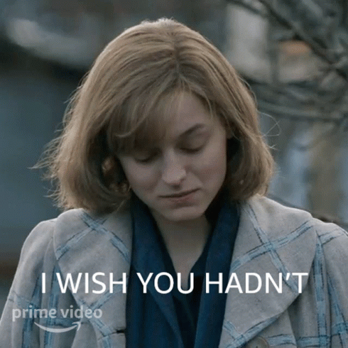 I Wish You Hadnt Done That Younger Marion GIF