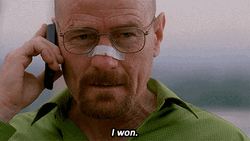 I Won By Walter White On Breaking Bad GIF