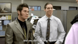 I Work With Retards You Don't Belong Here GIF