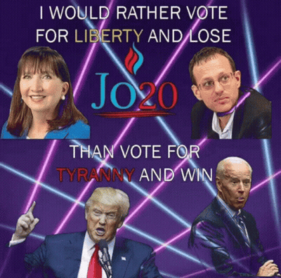 I Would Rather Vote For Liberty And Lose Than Vote For Tyranny And Win GIF