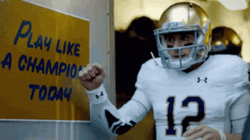 Ian Book Game Day GIF