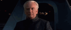 Ian McDiarmid Let The Hate Flow Through You GIF