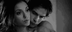 Ian Somerhalder Embracing Dobrev GIF