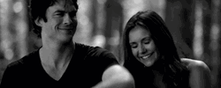 Ian Somerhalder With Nina Dobrev GIF