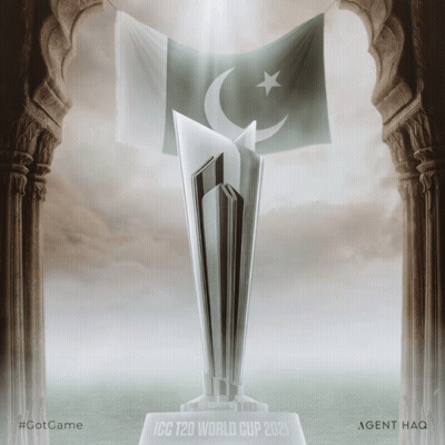 ICC T20 World Cup 2021 Trophy GIF
