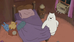 Ice Bear Cant Sleep GIF