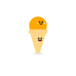 Ice Cream Kawaii Happy Dance GIF
