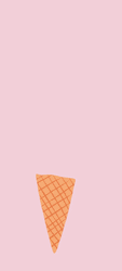 Ice Cream Minimalist Pastel GIF