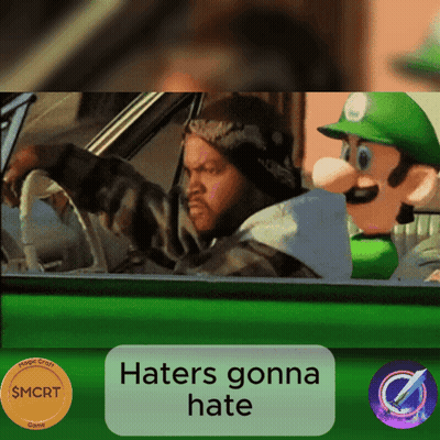 Ice Cube And Mario In Car Haters Gonna Hate GIF