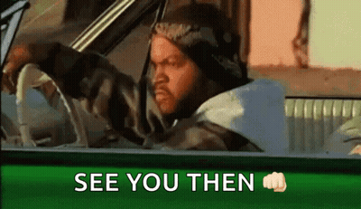 Ice Cube Driving Car And Fist Bumping GIF
