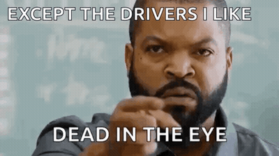 Ice Cube Except Drivers I Like Dead In Eye GIF