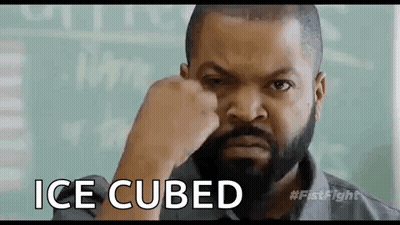 Ice Cube Fist Bump Classroom GIF