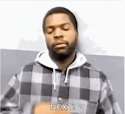 Ice Cube In Plaid Shirt Hoodie Saying Next GIF