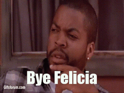 Ice Cube Says Bye Felicia GIF