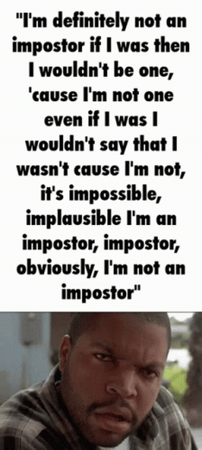 Ice Cube Says He Is Not An Impostor GIF