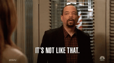 Ice Cube Says It's Not Like That In Front Of A Woman GIF