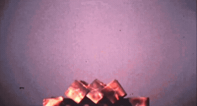 Ice Cubes On A Table GIF