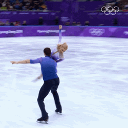 Ice Figure Skating Dancing GIF