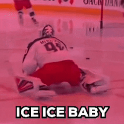 Ice Ice Baby Twerking Goalie GIF