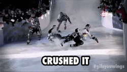 Ice Skating Crushed It  GIF