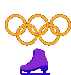 Ice Skating Figure Skating Sticker GIF