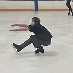 Ice Skating Technique  GIF