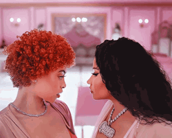Ice Spice And Nicki Minaj Smiling GIF