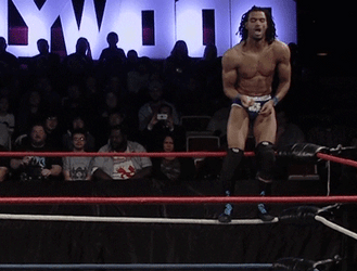 Ice Williams Balance On Ring Rope GIF