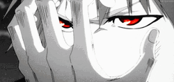 Ichigo Kurosaki Hollow Transform Black White GIF