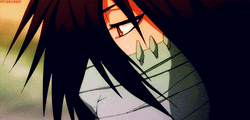 Ichigo Kurosaki Sad Hollow Armor Break GIF