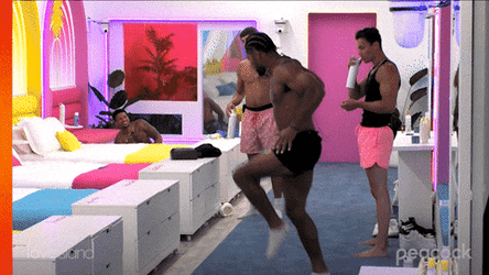 Ickey Shuffle Love Island Reality Show GIF