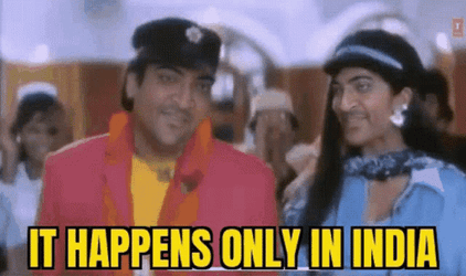 Iconic Dance Happens Only In India GIF