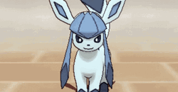 Iconic Glaceon Pose GIF