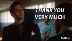 Iconic Lucifer Thank You Very Much GIF