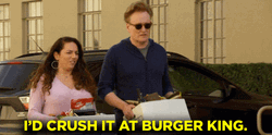 Id Crushed It At Burger King GIF