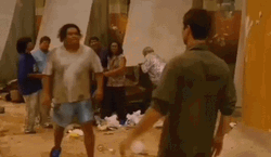 Idiocracy Luke Wilson Afraid And Walking Away GIF