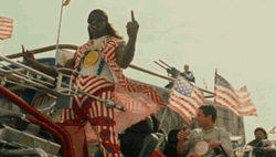 Idiocracy Terry Crews Scream While Standing GIF